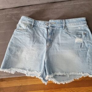 Loft NWOT denim shorts size 6